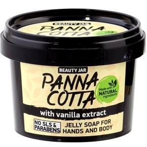 Beauty Jar PANNA COTTA - putojantis rankų ir kūno gelis 130 g